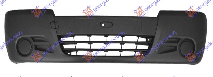 PREDNJI BRANIK SIVI (BEZ MAGLENKI) OPEL VIVARO 2006-2014 (X83)