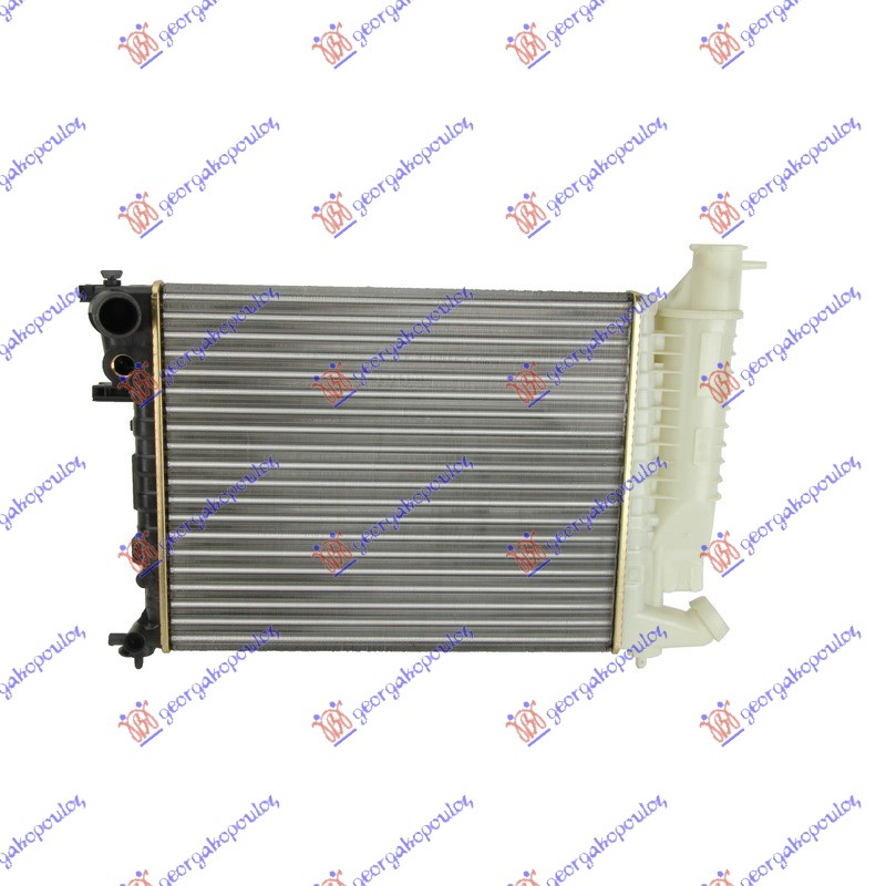 HLADNJAK MOTORA 1.1/1.4 BENZIN (-AC) (460x380) (BEZ OSIGURACA) PEUGEOT 306 1993-1996 (7B/N3/N5N/7)
