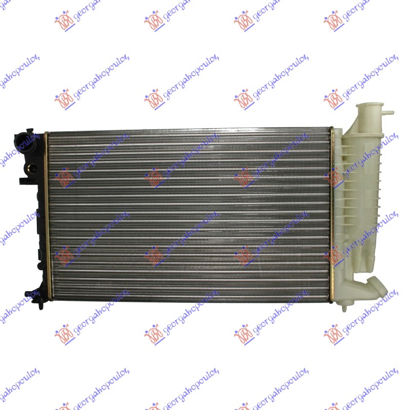 HLADNJAK MOTORA 1.6/1.8cc (+AC) (61x36) PEUGEOT 306 1993-1996 (7B/N3/N5N/7)