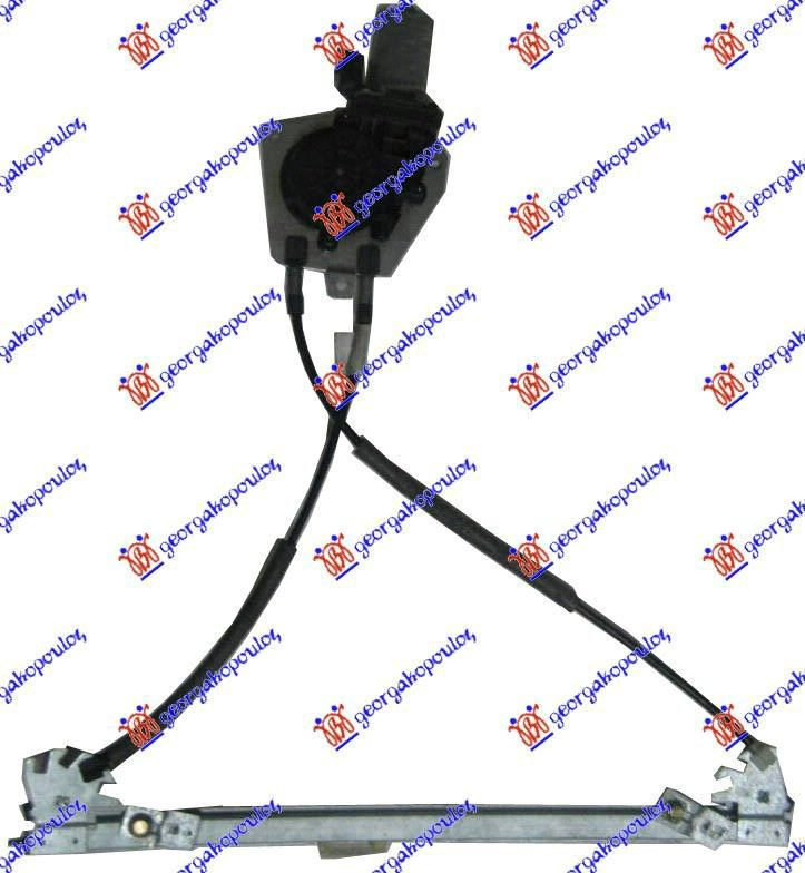 PODIZAC PREDNJEG PROZORA ELEKTRICNI 3 VRATA PEUGEOT 306 1993-1996 (7B/N3/N5N/7)