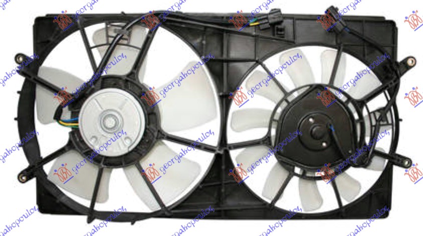 VENTILATOR KOMPLET (2.0 JTD) FIAT SEDICI 2007- (189)