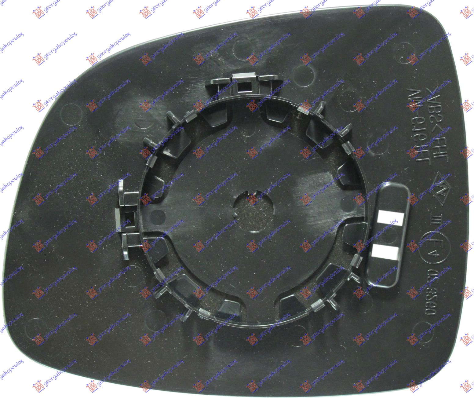 STAKLO RETROVIZORA SA GREJACEM -2012 (KONVEKSNO) SUZUKI SX4 2007-2013 (GY/RW)