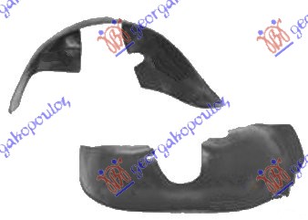 POTKRILO PLASTICNO PEUGEOT 205 1983-1992 (741A/741C/741B/20D)