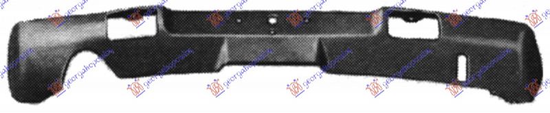 SPOJLER ZADNJEG BRANIKA PEUGEOT 205 1983-1992 (741A/741C/741B/20D)