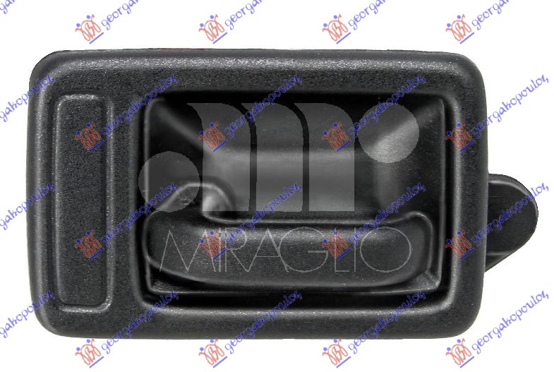 KVAKA PREDNJIH VRATA UNUTRASNJA CRNA PEUGEOT 205 1983-1992 (741A/741C/741B/20D)