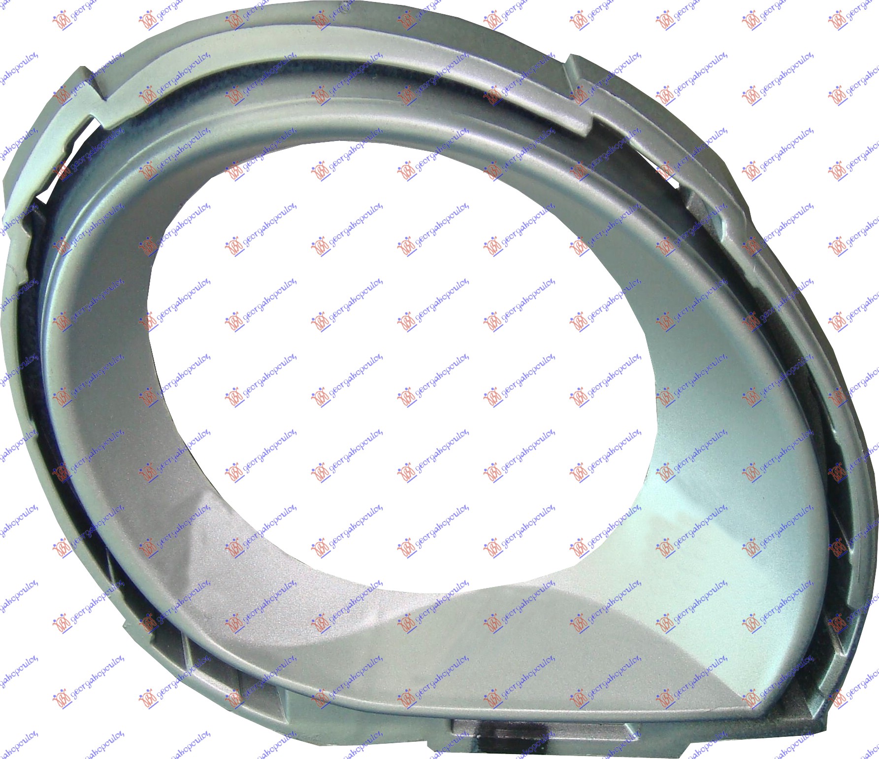 OKVIR MAGLENKE SREBRNI 07- VW TOUAREG 2003-2010 (7LA/7L6/7L7)