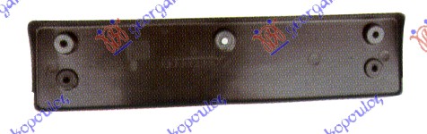 DRZAC PREDNJE TABLICE PLASTICNI 2007- VW TOUAREG 2003-2010 (7LA/7L6/7L7)