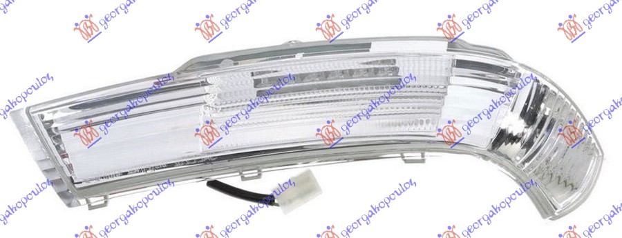 MIGAVAC U RETROVIZORU (LED) -2007 VW TOUAREG 2003-2010 (7LA/7L6/7L7)