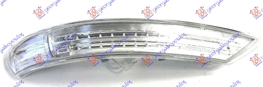 MIGAVAC U RETROVIZORU (LED) 2007- VW TOUAREG 2003-2010 (7LA/7L6/7L7)
