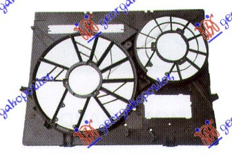 NOSAC DUPLOG VENTILATORA (BENZIN/DIZEL) VW TOUAREG 2003-2010 (7LA/7L6/7L7)