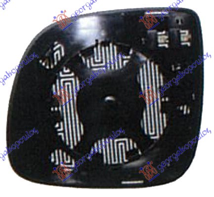 STAKLO RETROVIZORA SA GREJACEM 2007- (ASFERICNO) AUDI Q7 2006-2009 (4LB)