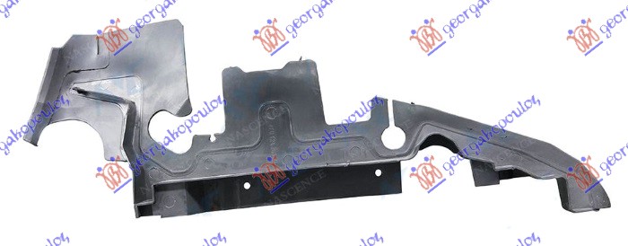 NOSAC HLADNJAKA (2.0 TFSI/2.0TDI) VERTIKALNI PLASTICNI AUDI A6 2008-2010 (4FH/4F2/4F5)
