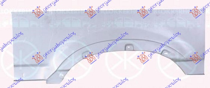 ZADNJI BLATOBRAN POLOVINA (101cm) OPEL MOVANO 1998-2009 (X70)