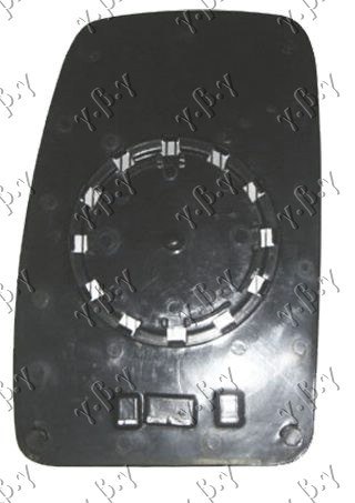 STAKLO RETROVIZORA (GORNJI DEO) 2003- (KONVEKSNO) RENAULT MASTER/MASCOTT 1998-2009 (FH/UH/HH)