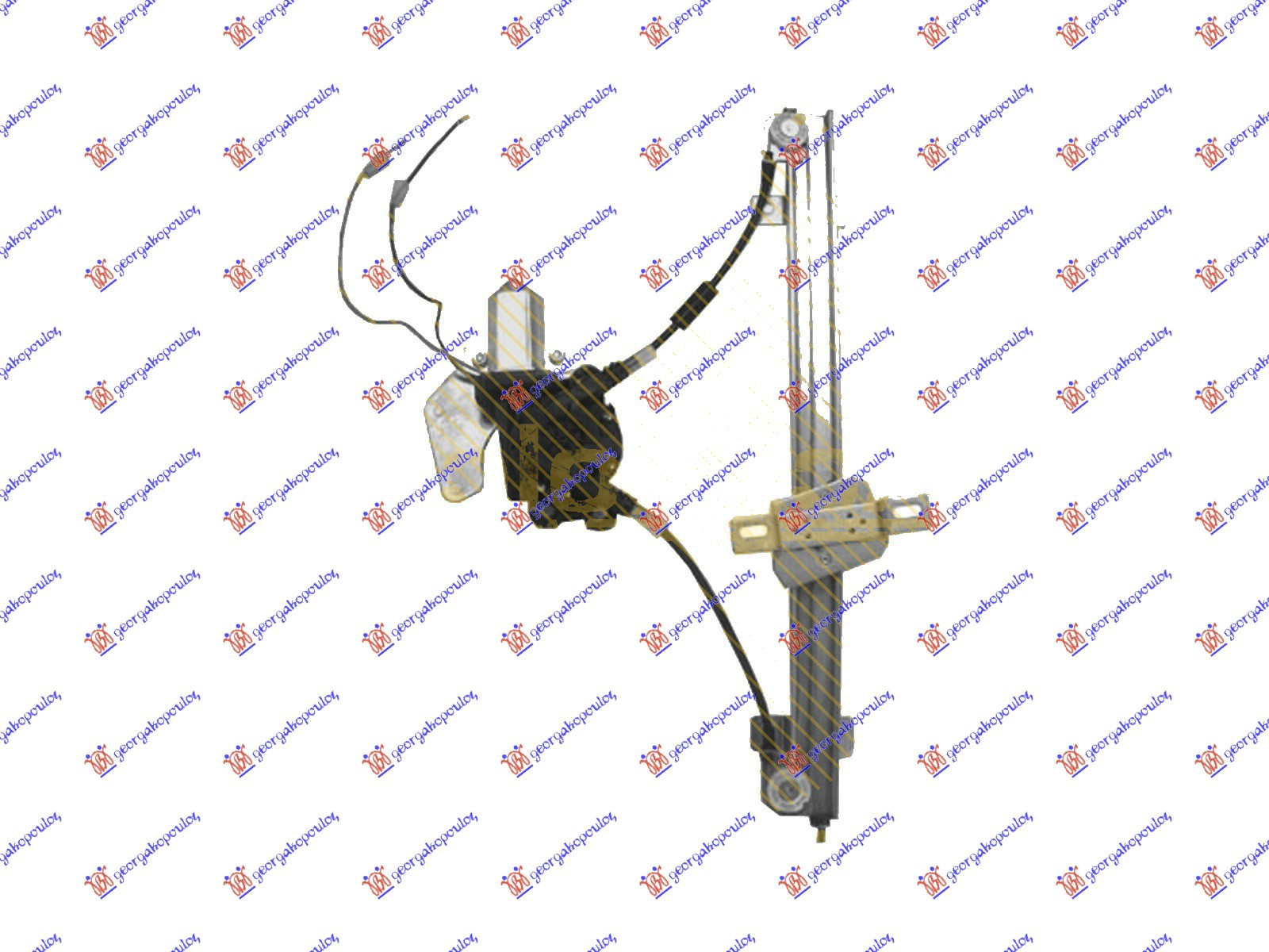 PODIZAC PREDNJEG PROZORA ELEKTRICNI -2007 (2 PIN) (A KVALITET) NISSAN X-TRAIL 2001-2014 (T30)