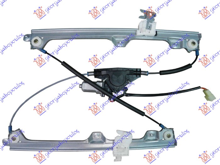 PODIZAC PREDNJEG PROZORA ELEKTRICNI 2007- (2 PIN) NISSAN X-TRAIL 2001-2014 (T30)