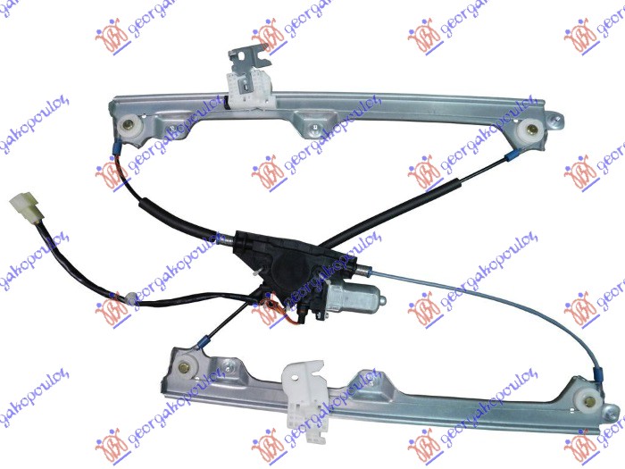 PODIZAC PREDNJEG PROZORA ELEKTRICNI 2007- (6 PIN) NISSAN X-TRAIL 2001-2014 (T30)