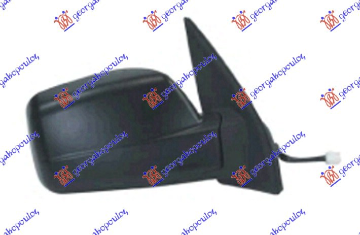 RETROVIZOR ELEKTRICNI -2007 (A KVALITET) (KONVEKSNO STAKLO) NISSAN X-TRAIL 2001-2014 (T30)