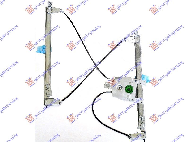 PODIZAC PREDNJEG PROZORA ELEKTRICNI (BEZ MOTORA) (A KVALITET) CITROEN C5 2008-2016 (RD/RW)