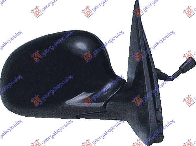 RETROVIZOR MEHANICKI SA RUCICOM (KONVEKSNO STAKLO) HONDA CIVIC SEDAN 1992-1996 (EG/EH)