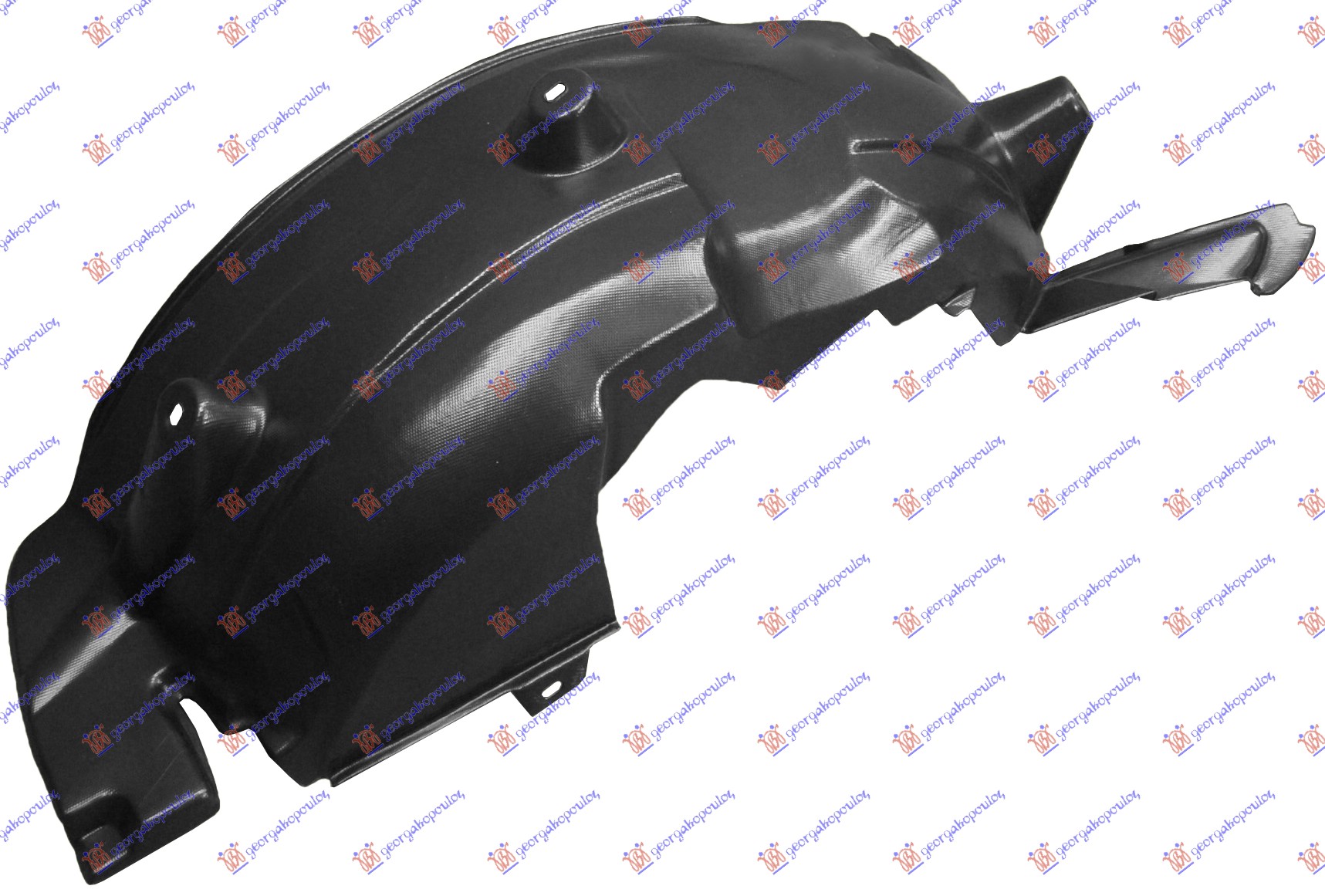 ZADNJE POTKRILO PLASTICNO SMART FORTWO 2007-2012 (451)