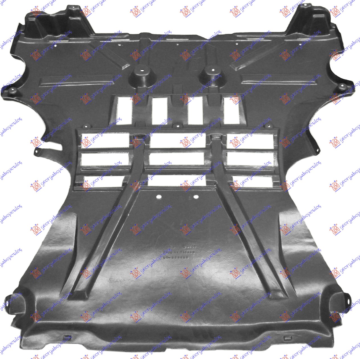 ZASTITA MOTORA PREDNJA SMART FORTWO 2007-2012 (451)