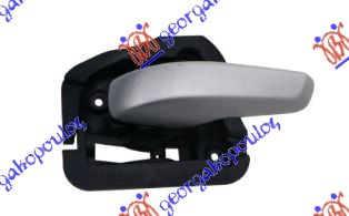 KVAKA PREDNJIH VRATA UNUTRASNJA SREBRNA SMART FORTWO 2007-2012 (451)