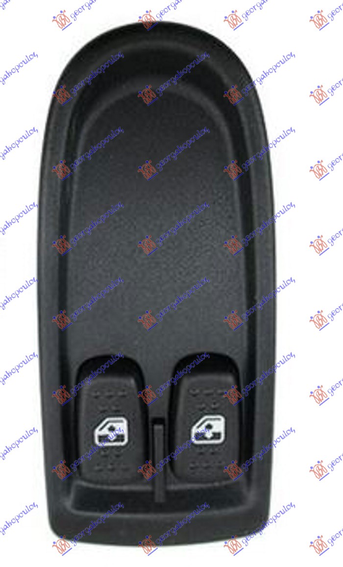 PREKIDAC U PREDNJIM VRATIMA (2 TASTERA) (6 PIN) IVECO DAILY 2007-2011