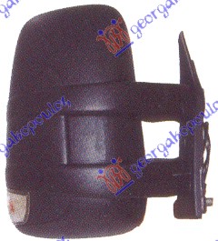 RETROVIZOR ELEKTRICNI SA GREJACEM KRATKI (MIGAVAC) (KONVEKSNO STAKLO) IVECO DAILY 2007-2011