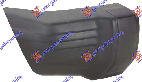 KRAJ PREDNJEG BRANIKA CRNI (BEZ RUPA) MITSUBISHI PAJERO 1992-1995 (V3W/V2W/W4W)