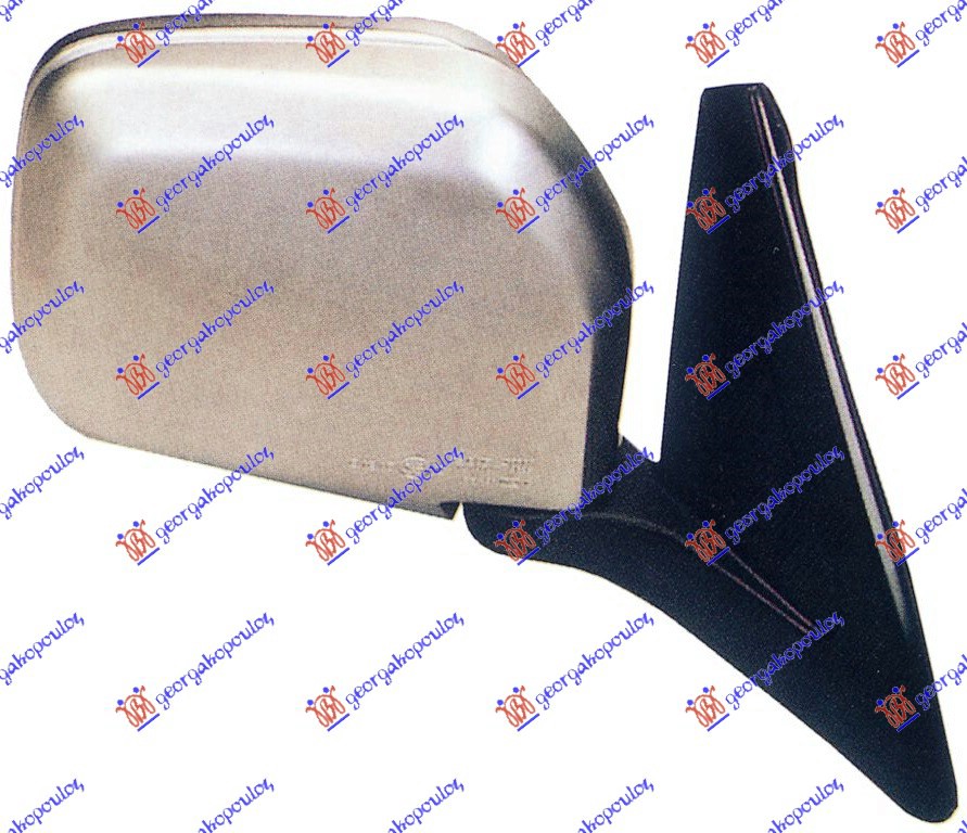 RETROVIZOR MEHANICKI HROM (KONVEKSNO STAKLO) MITSUBISHI PAJERO 1992-1995 (V3W/V2W/W4W)