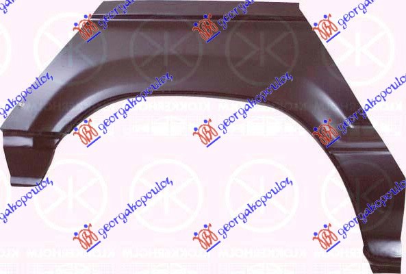 RUB 2 VRATA MITSUBISHI PAJERO 1992-1995 (V3W/V2W/W4W)