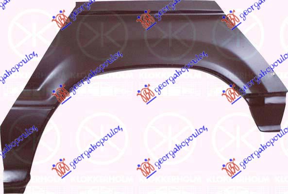 RUB 2 VRATA MITSUBISHI PAJERO 1992-1995 (V3W/V2W/W4W)