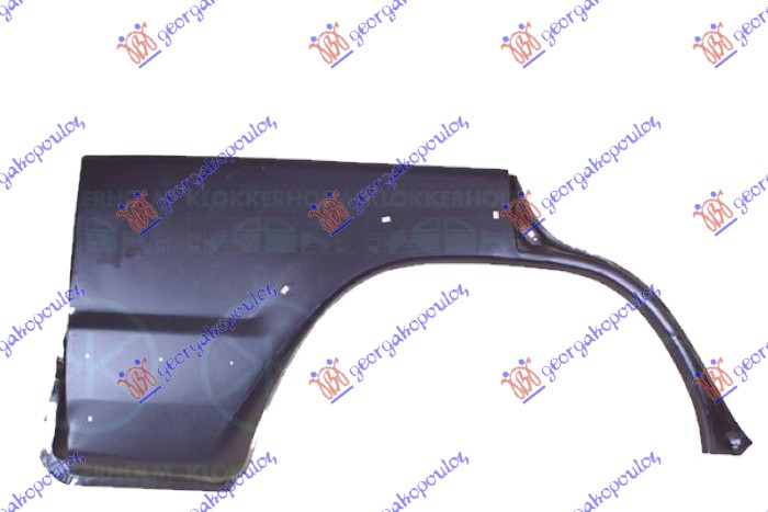 RUB 4 VRATA MITSUBISHI PAJERO 1992-1995 (V3W/V2W/W4W)