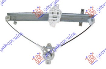 PODIZAC PREDNJEG PROZORA MEHANICKI HYUNDAI EXCEL 1990-1992 (X-2)