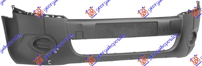 PREDNJI BRANIK PM (BEZ MAGLENKI) (SA OTVORIMA ZA LAJSNU) CITROEN BERLINGO 2008-2015 (B9)