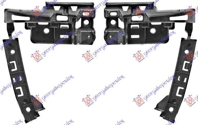 NOSAC ZADNJEG BRANIKA (DUPLA VRATA) (SET) CITROEN BERLINGO 2015-2019 (B9)