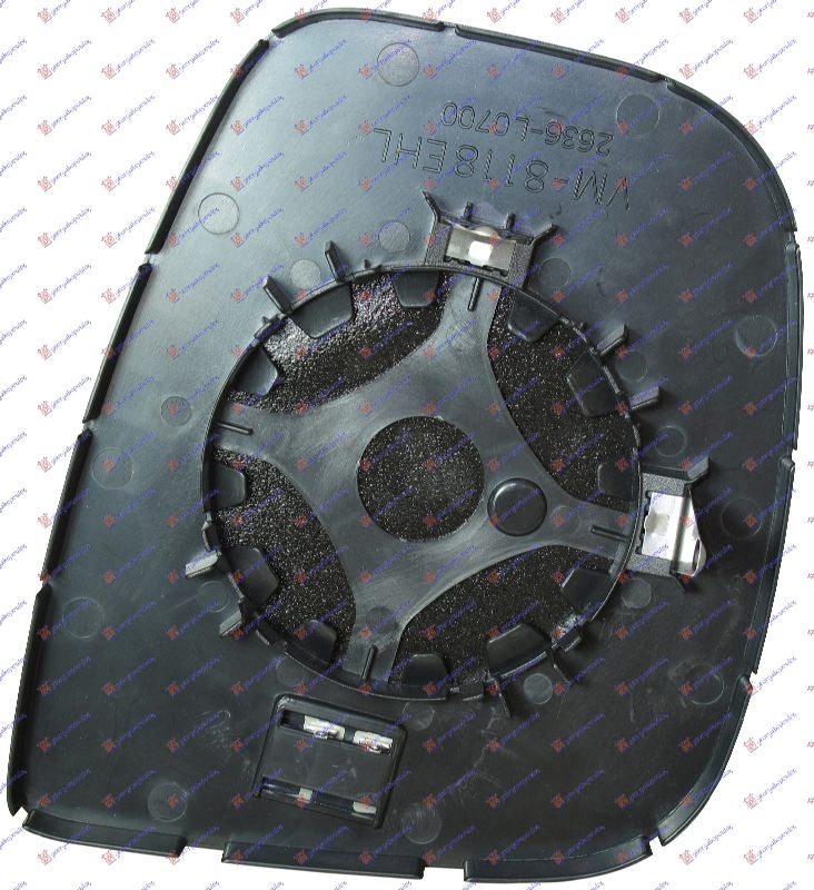 STAKLO RETROVIZORA 2012- (KONVEKSNO) CITROEN BERLINGO 2015-2019 (B9)