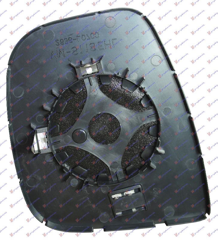 STAKLO RETROVIZORA SA GREJACEM 2012- (KONVEKSNO) CITROEN BERLINGO 2015-2019 (B9)