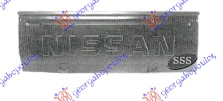 VRATA GEPEKA NISSAN P/U SINGLE CAB 1986-1992 (D21)