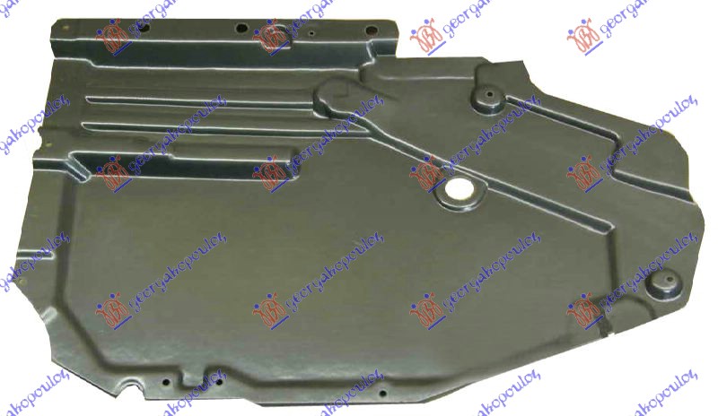 ZASTITA MOTORA ZADNJA BMW X5 2010-2013 (E70)