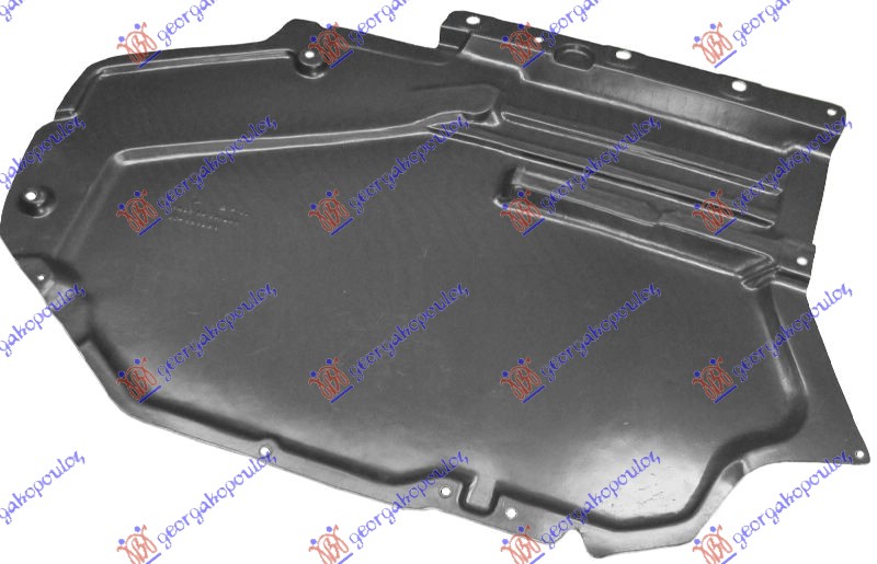 ZASTITA MOTORA ZADNJA BMW X5 2010-2013 (E70)