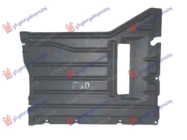 ZASTITA MOTORA SREDNJA (BENZIN) PLASTICNA BMW X5 2010-2013 (E70)