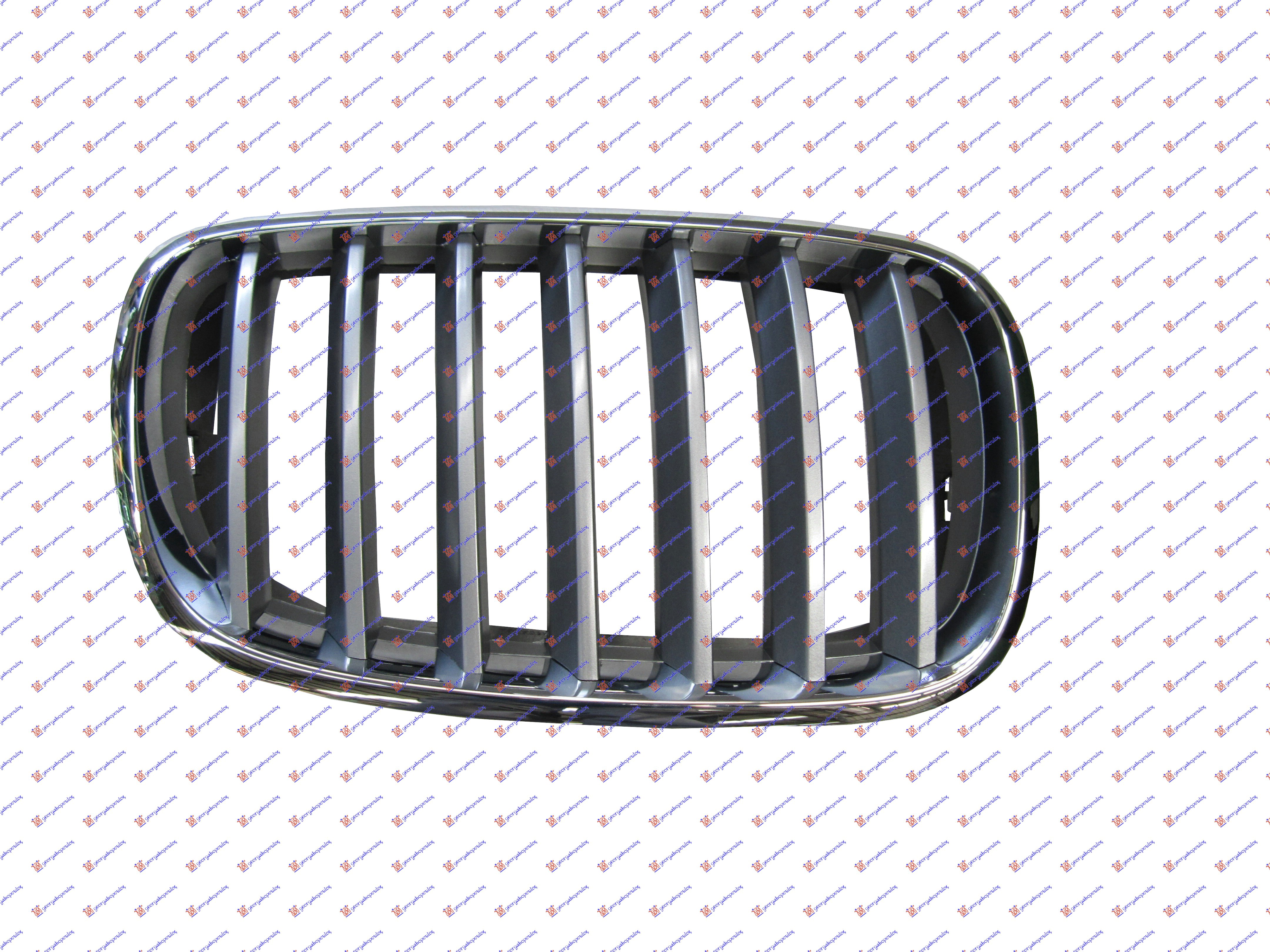 PVC MASKA HROM/SREBRNA BMW X5 2007-2010 (E70)
