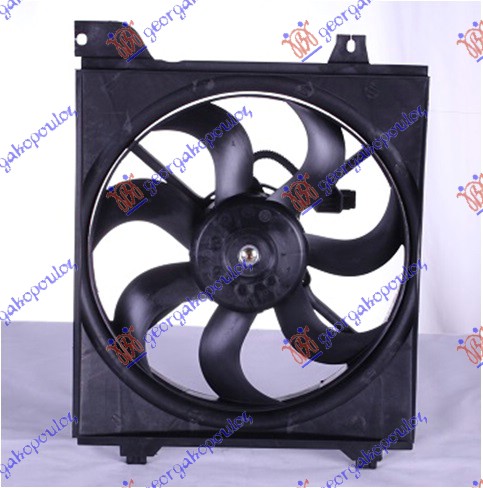 VENTILATOR HLADNJAKA KOMPLET (BENZIN) KIA RIO 2005-2011 (JB)