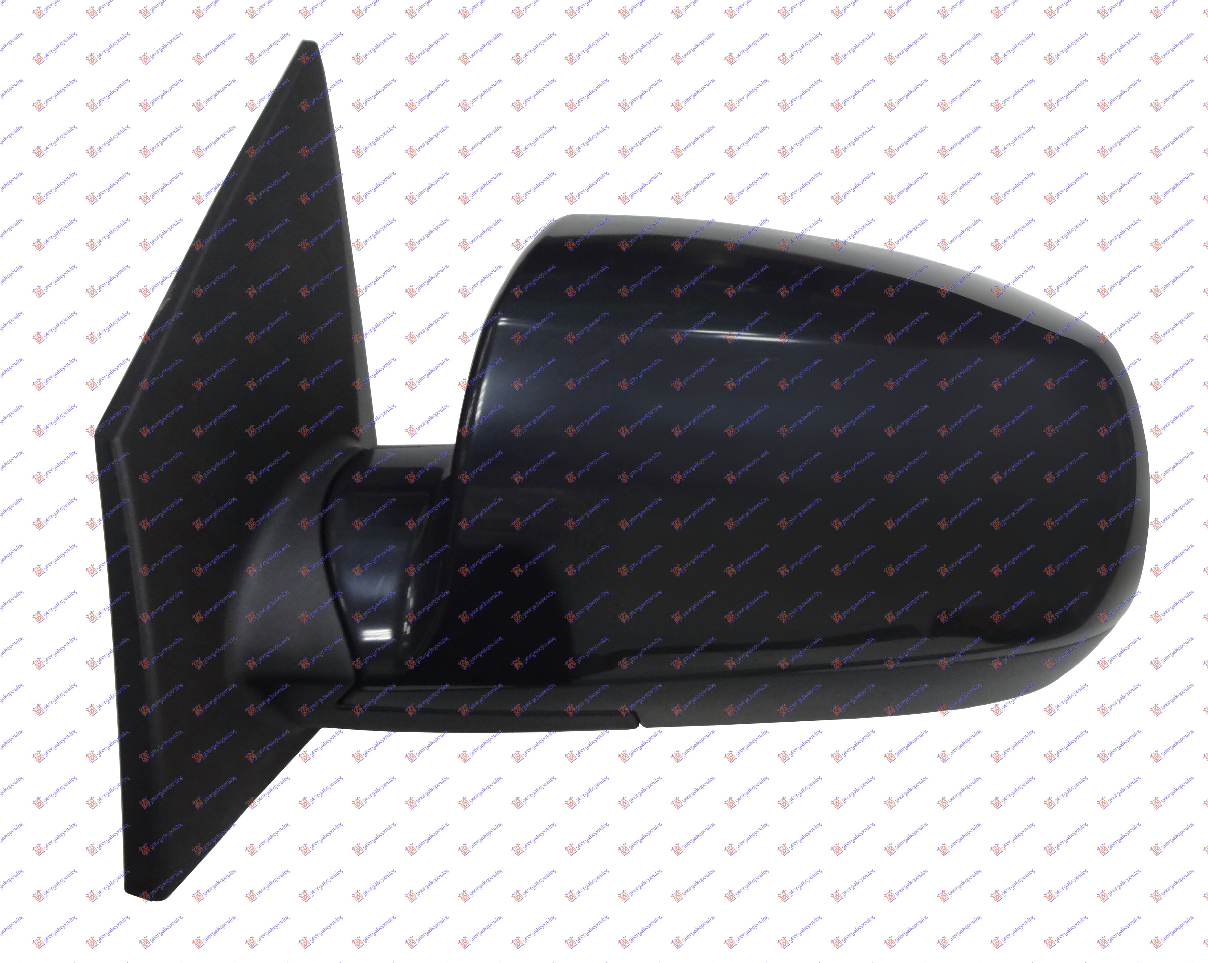 RETROVIZOR ELEKTRICNI SA GREJACEM PM (A KVALITET) (KONVEKSNO STAKLO) KIA RIO 2005-2011 (JB)