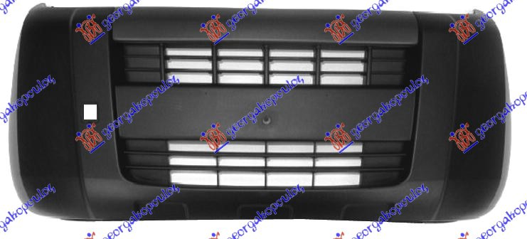 PREDNJI BRANIK CRNI FIORINO CARGO (BEZ MAGLENKI) FIAT FIORINO/QUBO 2008-2016 (225)