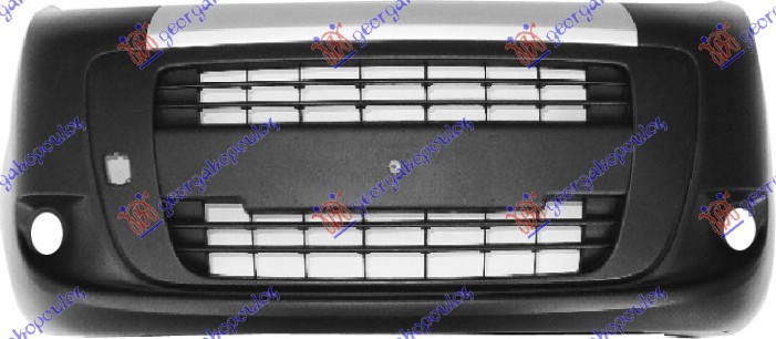 PREDNJI BRANIK FIORINO COMBI (MAGLENKE) (SREBNA LAJSNA) FIAT FIORINO/QUBO 2008-2016 (225)