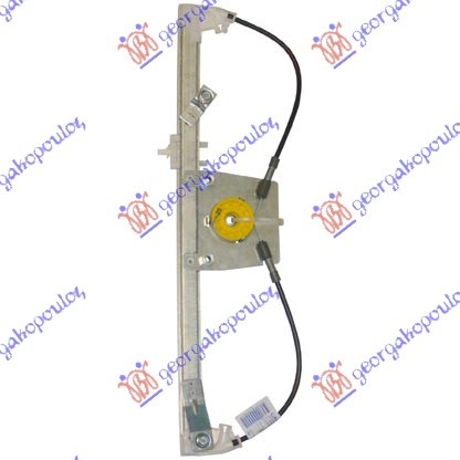 PODIZAC PREDNJEG PROZORA ELEKTRICNI (BEZ MOTORA) FIAT FIORINO/QUBO 2008-2016 (225)