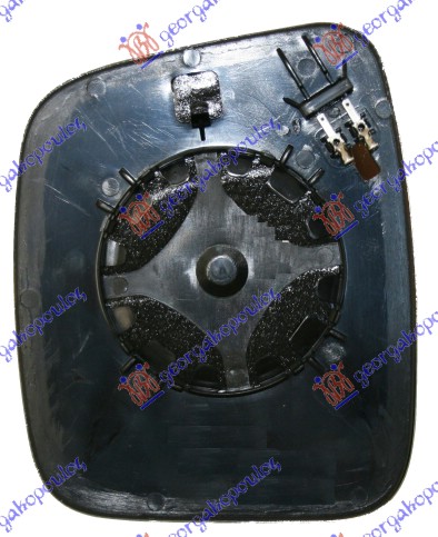 STAKLO RETROVIZORA (KONVEKSNO) FIAT FIORINO/QUBO 2008-2016 (225)